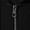 Fitted Zip Hoodie – Black