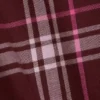 Flannel Boxer Shorts – Dark Red Check
