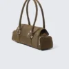Flap Shoulder Bag – Dark Mole