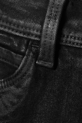 flare low rise coated flared skinny jeans coated black black cheap monday gb 2 330x495 - Flare Low Rise Coated Flared Skinny Jeans - Coated Black - Black | Cheap Monday Gb