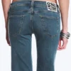 Flare Low Rise Flared Skinny Jeans – Blue Tide – Dark Blue | Cheap Monday Gb