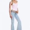 Flare Low Rise Flared Skinny Jeans – Frosty Blue – Light Blue | Cheap Monday Gb