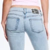 Flare Low Rise Flared Skinny Jeans – Frosty Blue – Light Blue | Cheap Monday Gb