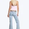 Flare Low Rise Flared Skinny Jeans – Frosty Blue – Light Blue | Cheap Monday Gb