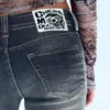 Flare Low Rise Flared Skinny Jeans – Steel Blue – Medium Blue | Cheap Monday Gb