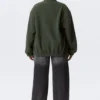 Fleece Zip Jacket – Dark Green