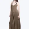 Flowy Maxi Dress – Brown