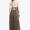 Flowy Maxi Dress – Brown