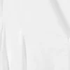Flowy V-Neck Mini Dress – White