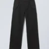 Frej Relaxed Workwear Trousers – Black