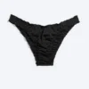 Frill Bikini Bottoms – Black