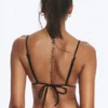 Frill Bikini Top – Black