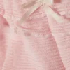 Frilled Lace Mini Shorts – Light Pink