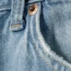Galaxy Mid Rise Loose Straight Jeans – Kimberley Blue – Light Blue