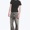 Galaxy Mid Rise Loose Straight Jeans – Redondo Black – Black