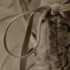 Gathered Crossbody Bag – Dark Beige