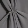 Gathered Maxi Dress – Dusty Grey