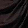Gathered Mini Long Sleeve Dress – Dark Brown