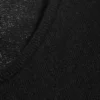 Gathered Tank Top – Black