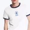 Graphic T-Shirt – White – Beats Print