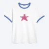 Graphic T-Shirt – White – Star