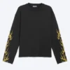 Great Boxy Graphic Long Sleeve T-Shirt – Black – Riftborn