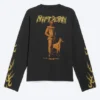 Great Boxy Graphic Long Sleeve T-Shirt – Black – Riftborn