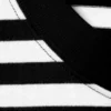 Great Boxy Graphic Long Sleeve T-Shirt – Black & White Stripe – Dreams