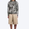 Great Boxy Graphic Long Sleeve T-Shirt – Dark Mole – Psychedelia