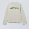 Great Boxy Graphic Long Sleeve T-Shirt – Erazer Dusty Mole