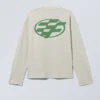 Great Boxy Graphic Long Sleeve T-Shirt – Erazer Dusty Mole