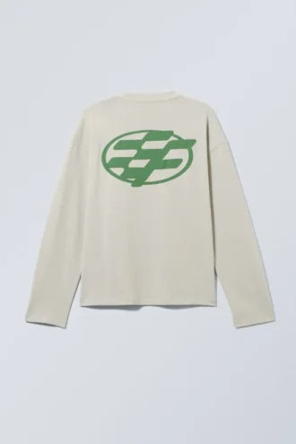 Great Boxy Graphic Long Sleeve T-Shirt – Erazer Dusty Mole