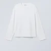 Great Boxy Long Sleeve T-Shirt – White