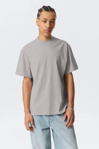 Great Heavyweight T-Shirt – Light Dusty Grey