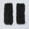 Hairy Wristwarmers – Black
