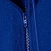 Half-Zip Fleece Hoodie – Bright Blue