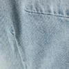 Halter Neck Denim Jumpsuit – Space Blue – Light Blue