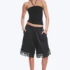 Halterneck Bandeau Top – Black
