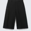 Hanne H Capri Suiting Trousers – Black