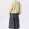 Hanne H Oversized Track Jacket – Light Dusty Beige
