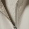 Hanne H Oversized Track Jacket – Light Dusty Mole