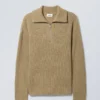 Harry Wool Blend Sweater – Beige