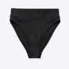 Heat High Waist Bikini Bottoms – Black