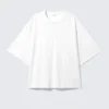 Heavyweight Boxy Cotton T-Shirt – White