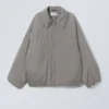 Helena Padded Jacket – Dusty Grey
