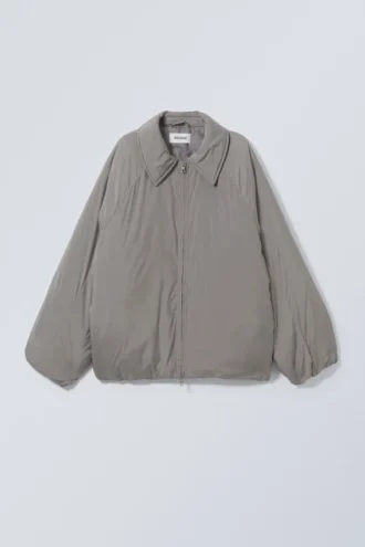 Helena Padded Jacket – Dusty Grey