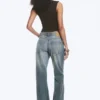 Helix Low Rise Regular Flared Jeans – Gloria Blue – Medium Blue