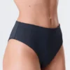 High Rise Brazilian Bikini Bottoms – Dark Blue