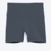 High Waisted Sports Biker Shorts – Dark Blue