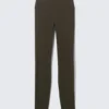 High Waisted Sports Tights – Dark Brown